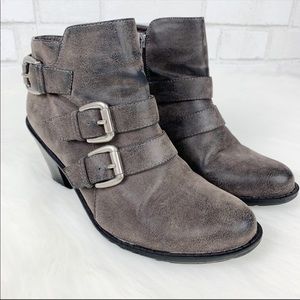Crown Vintage Taupe Ankle Booties